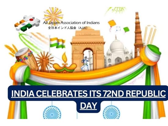 India celebrates its 72nd Republic Day on 26-Jan-2021